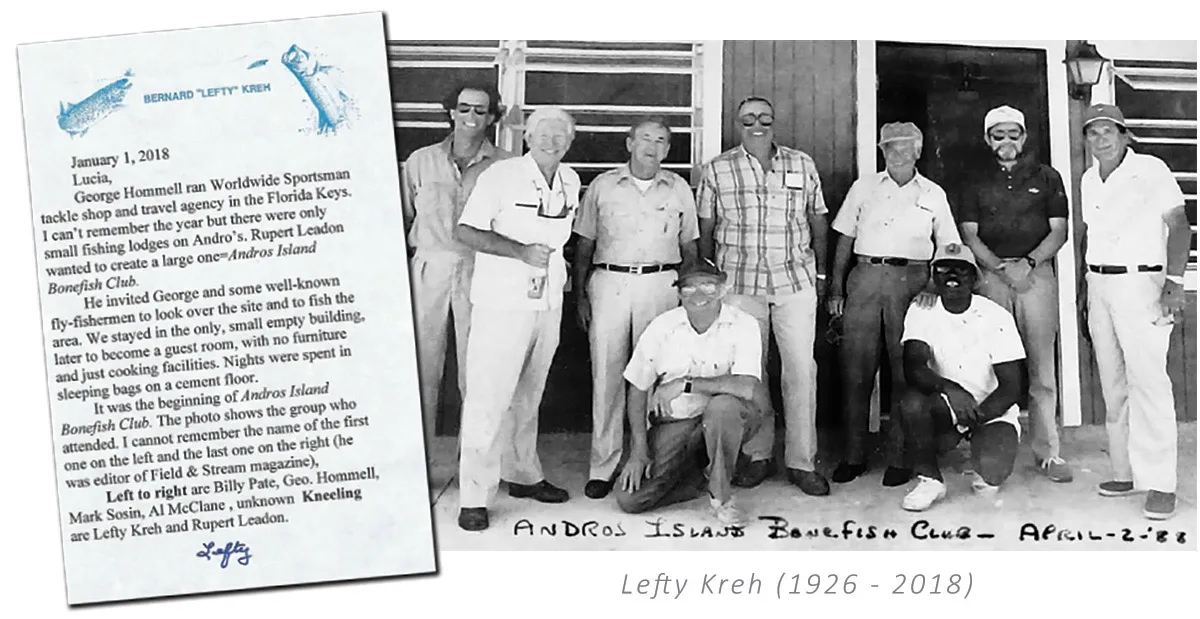 Lefty Kreh Andros Island Bonefishing